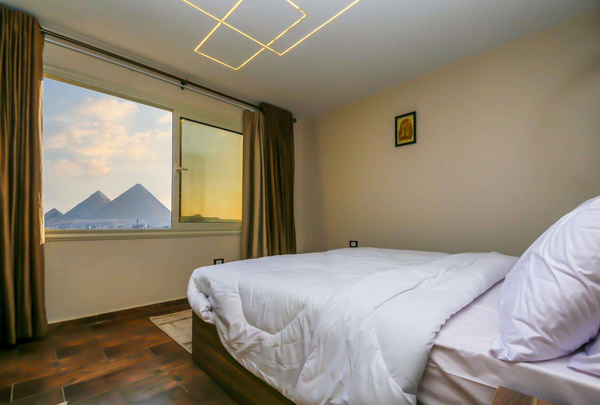 Bed and Breakfast Imperial Pyramids Heights View Nazlet el-Sîsi Exterior foto